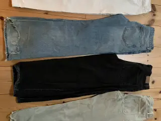 4 par Cowboybukser med brede ben for 100kr