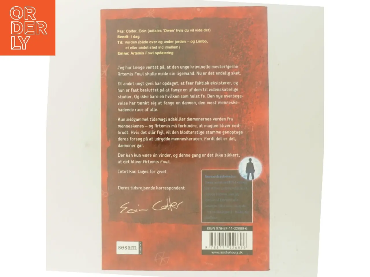 Billede 3 - Artemis Fowl - den tabte koloni af Eoin Colfer (Bog)