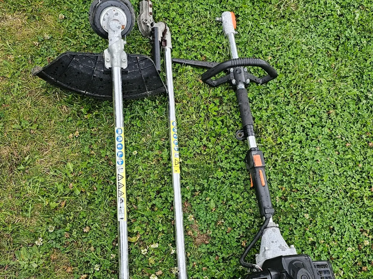 Billede 1 - 2 i 1 hækkekliper og gras trimmer