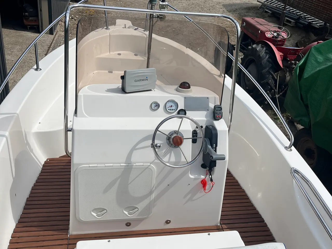 Billede 4 - Styrpultsbåd Janmor 530, 140 hk, bådtrailer m spil