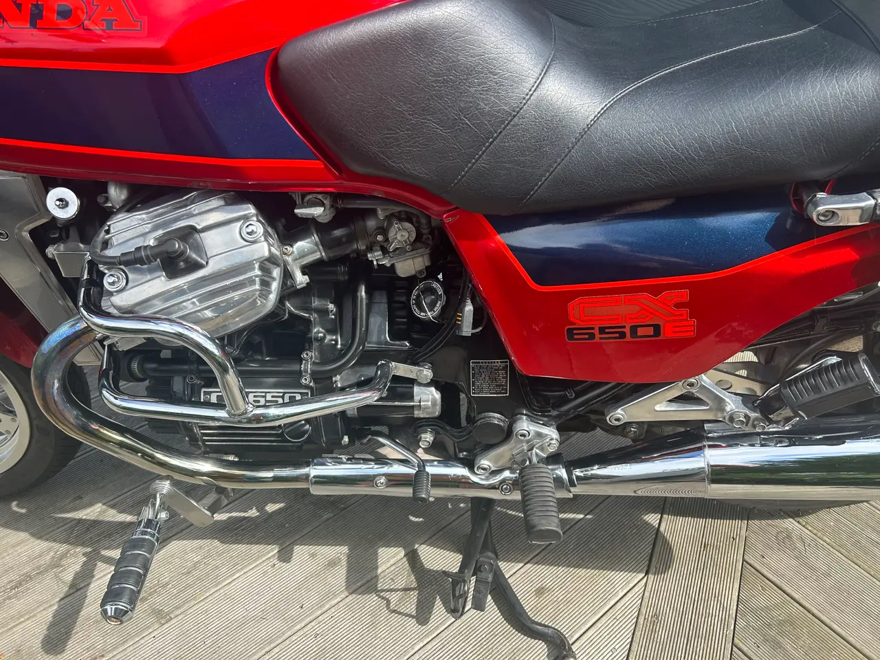 Billede 2 - Honda CX 650 E, Veteran