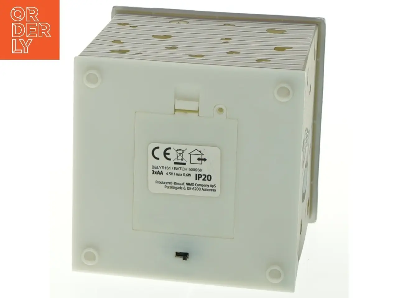 Billede 4 - Dekorativ husformet lampe med batteri fra Nimo (str. 20x11x11 cm)