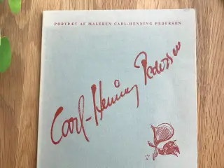Portræt af maleren Carl-Henning Pedersen