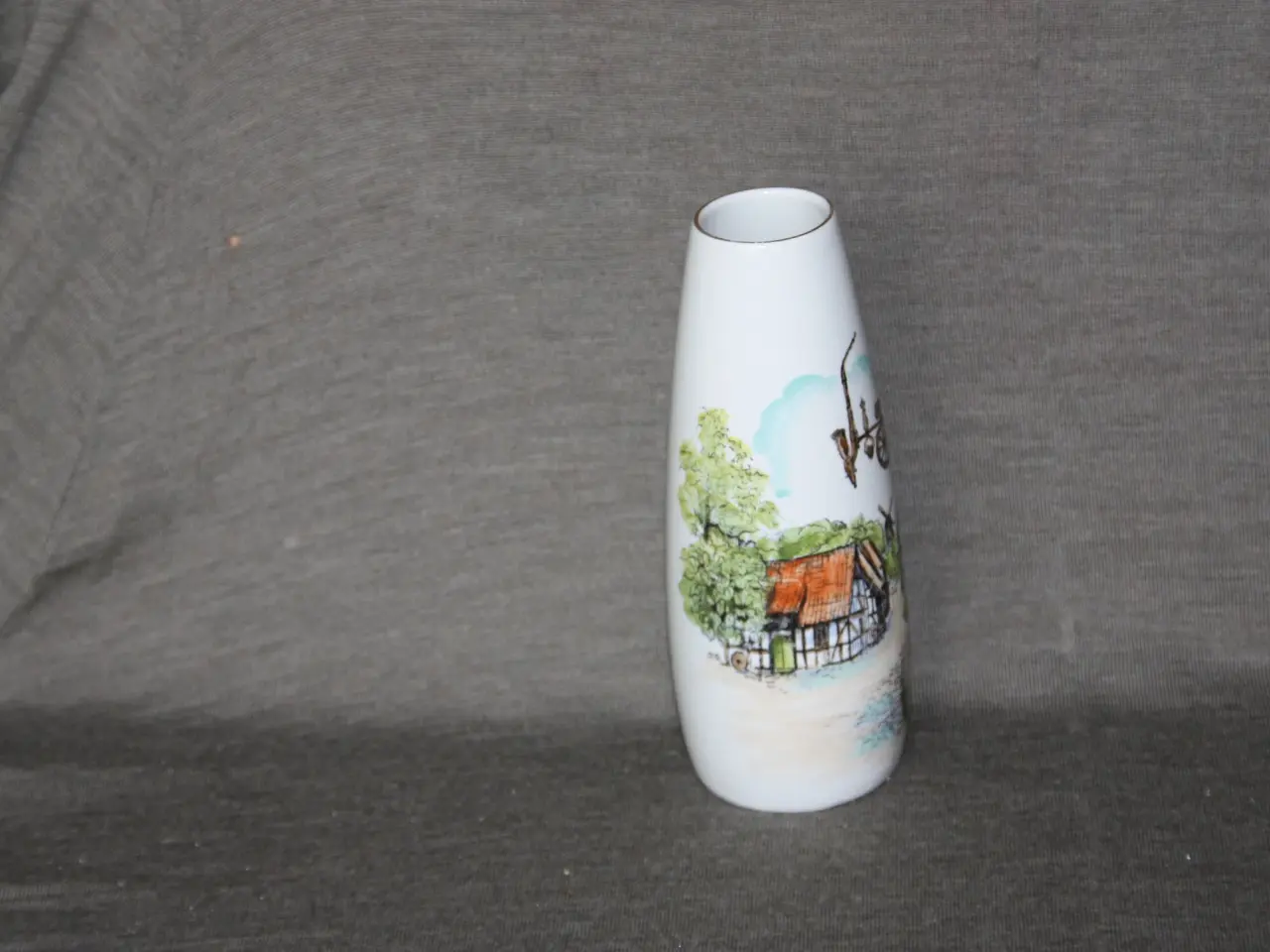 Billede 3 - Retro Den gamle by vase 1970