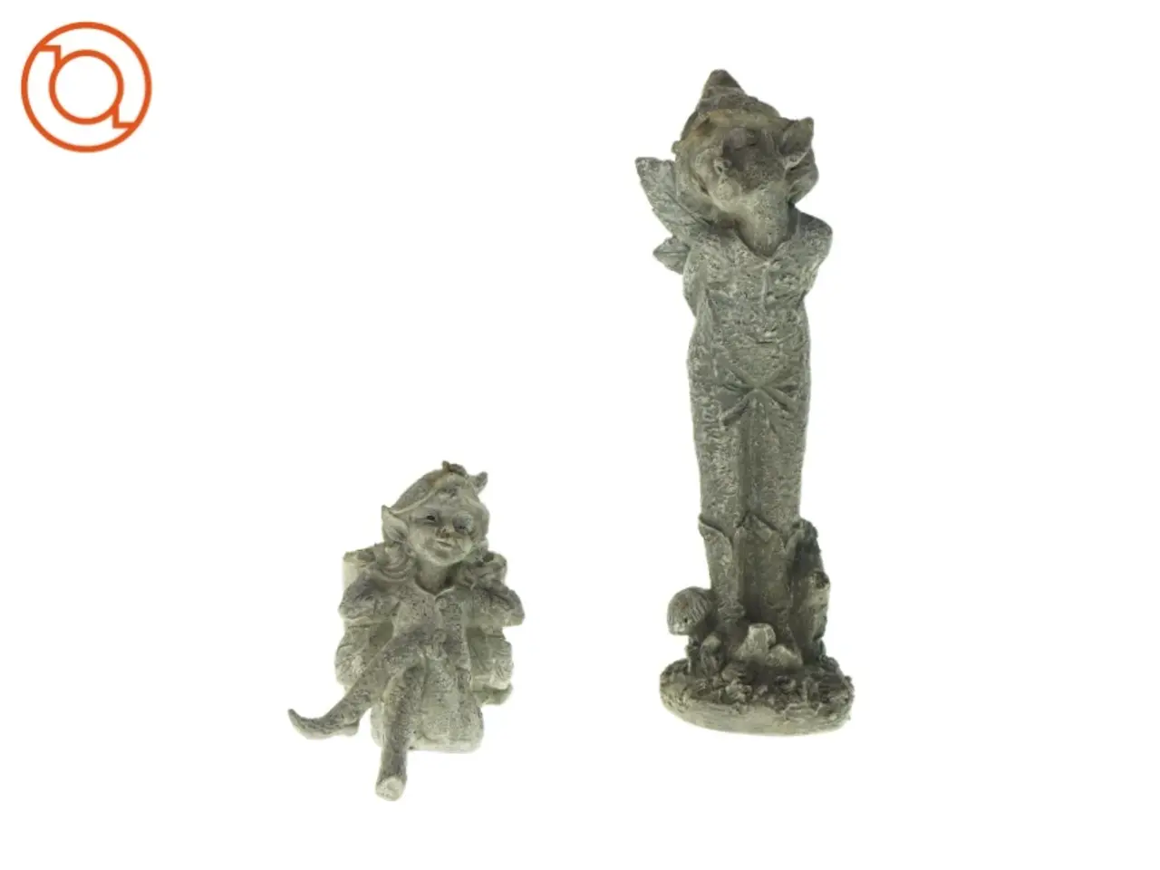Billede 1 - Alfe figurer (str. H:30 og L: 23cm)