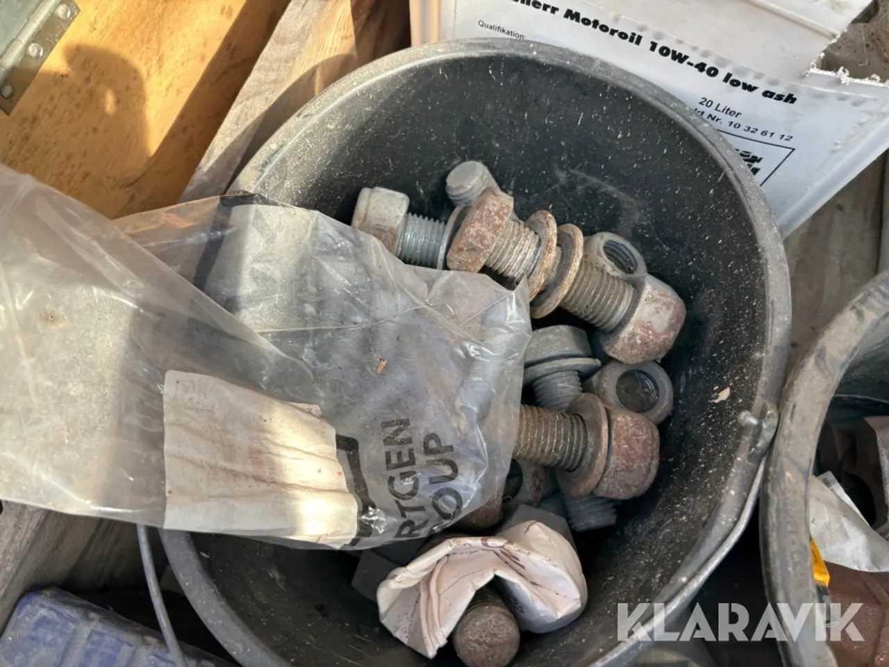 Billede 6 - Blandet værktøj og bolte - 2 paller
