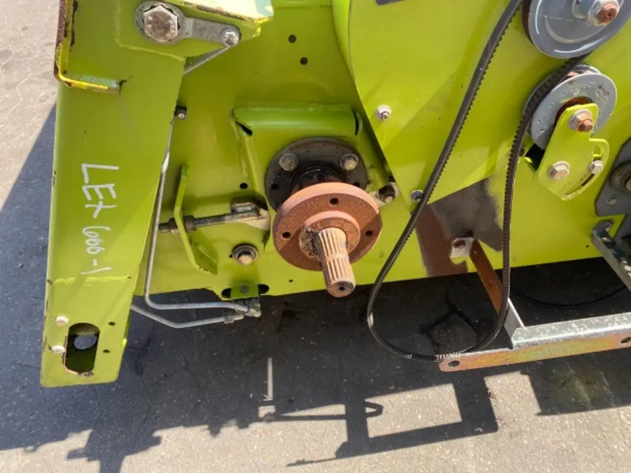 Billede 10 - Claas Lexion 600 Indføringskanal