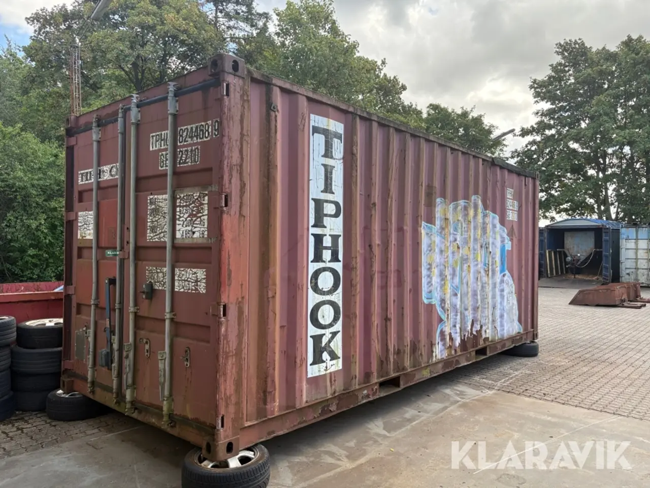 Billede 1 - Container Tiphook 20 fods Med reol