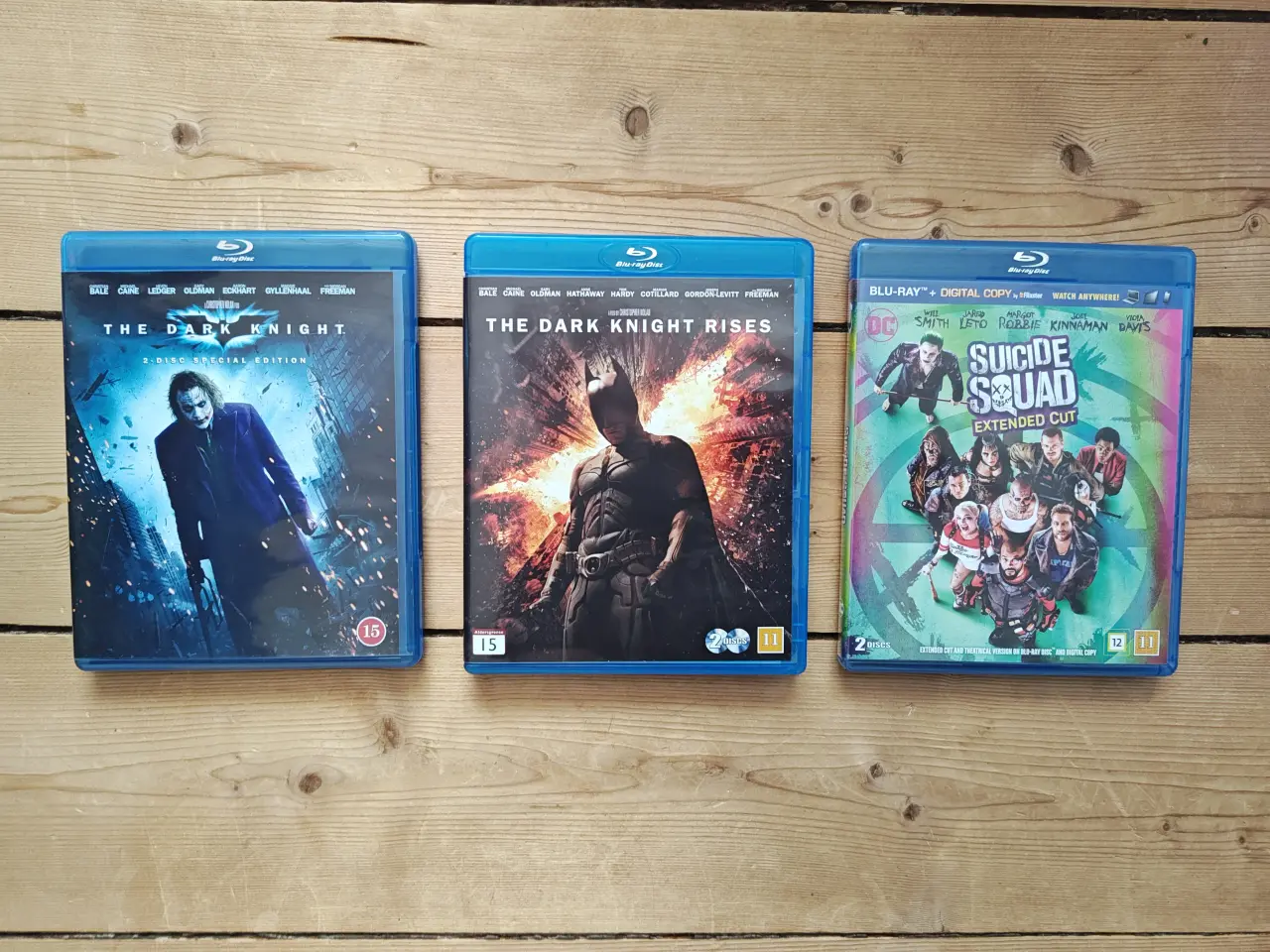 Billede 1 - Batman The Dark Knight 1+2 og Suicide Squad Exten