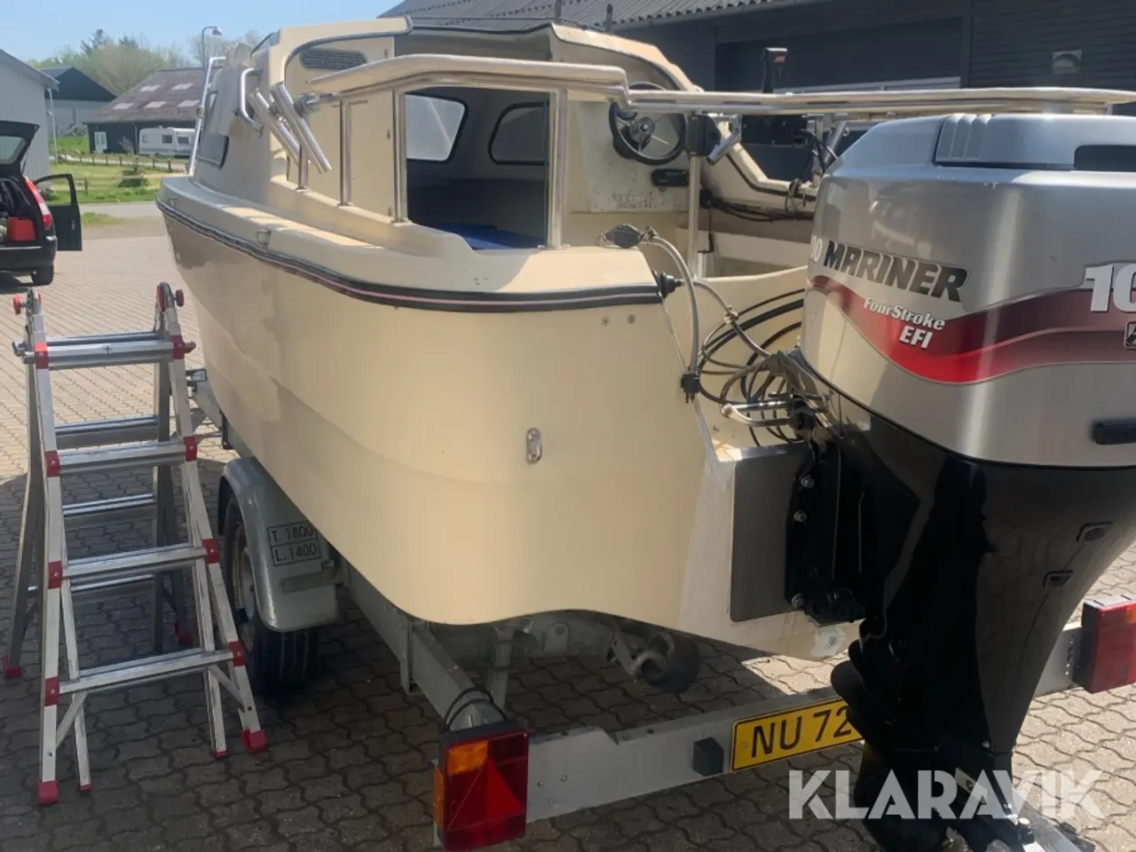 Billede 3 - Shetland 536 kabinebåd Med bådtrailer