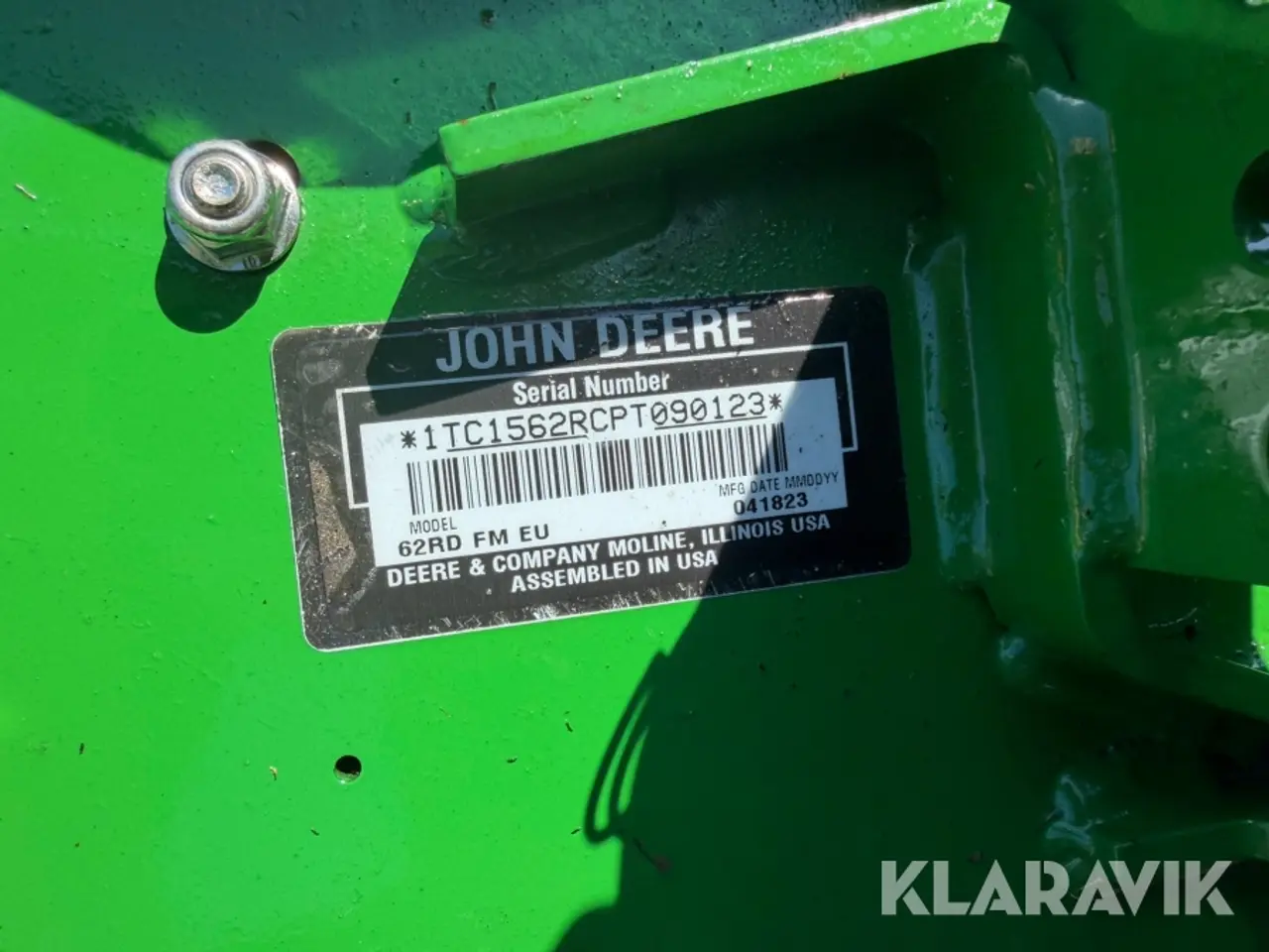 Billede 6 - Græsslåmaskine John Deere 1550 M TerrainCut 62” FA