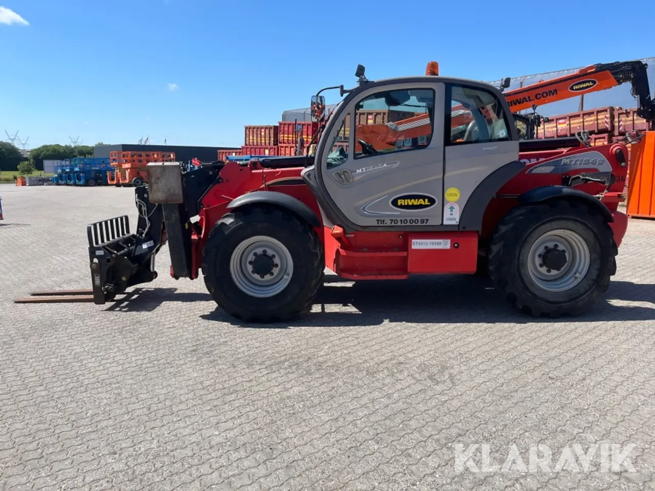 Billede 5 - Teleskoplæsser Manitou MT1840A ST3B