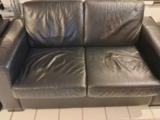 Læder sofaer 2 stk