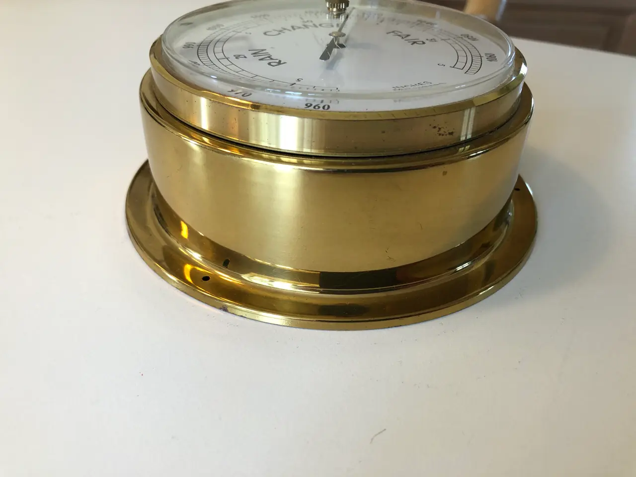 Billede 6 - Skibsbarometer i messing