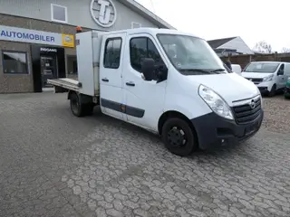 Opel Movano 2,3 CDTi 136 Mandskabsvogn m/lad RWD
