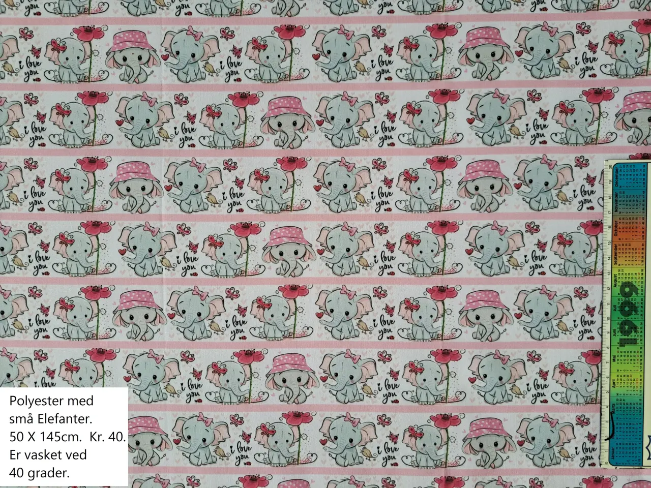 Billede 10 - Polyester og bomuldsstof.