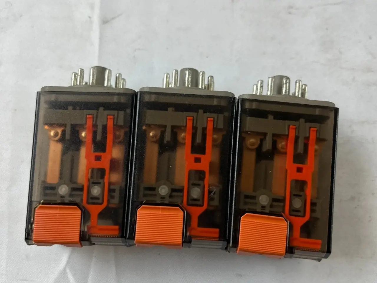 Billede 7 - Schrack MT328024 relæ 24V AC 10A 3CO Plug‑In Tyco