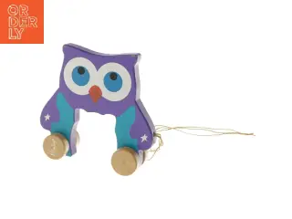 Trælegetøj ugle med snor fra Muligvis Hamleys (str. 17x5x18 cm)
