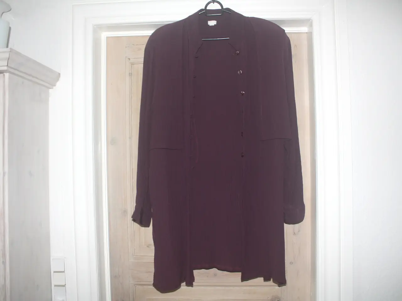 Billede 1 - Vintage Lilla Cardigan / bluse str. 36