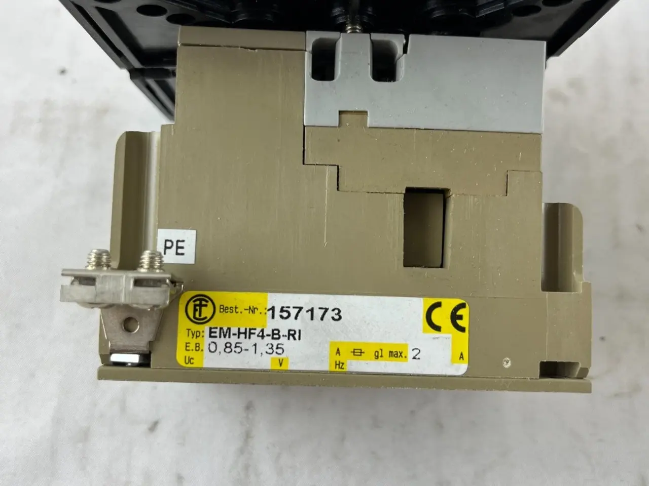 Billede 3 - FT EM-HF4-B-RI Rotary Cam kontakt Panel Mount
