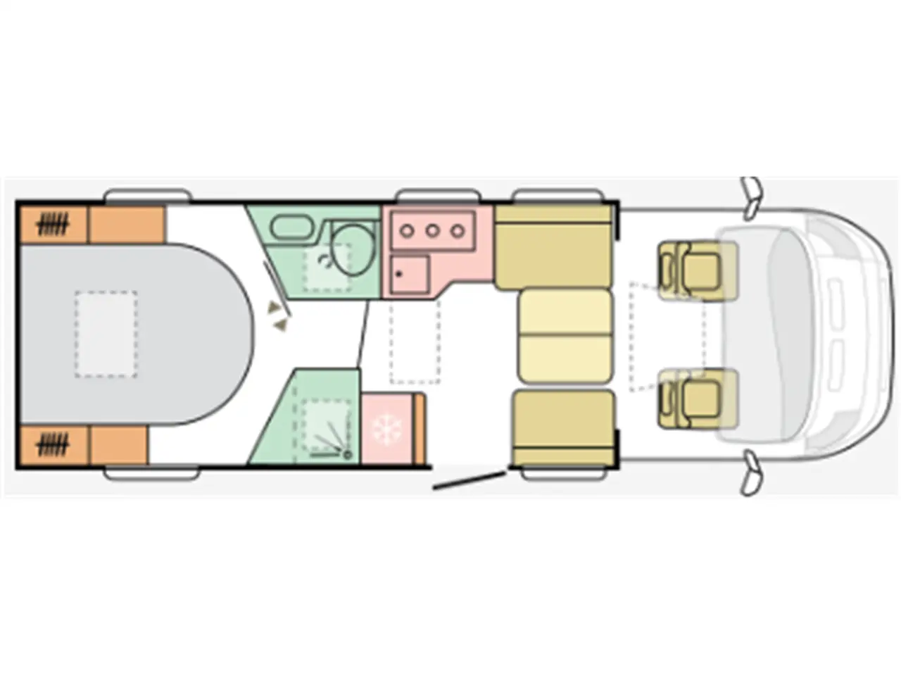 Billede 3 - 2027 - Adria Coral SUPREME 670 DC PÅ VEJ