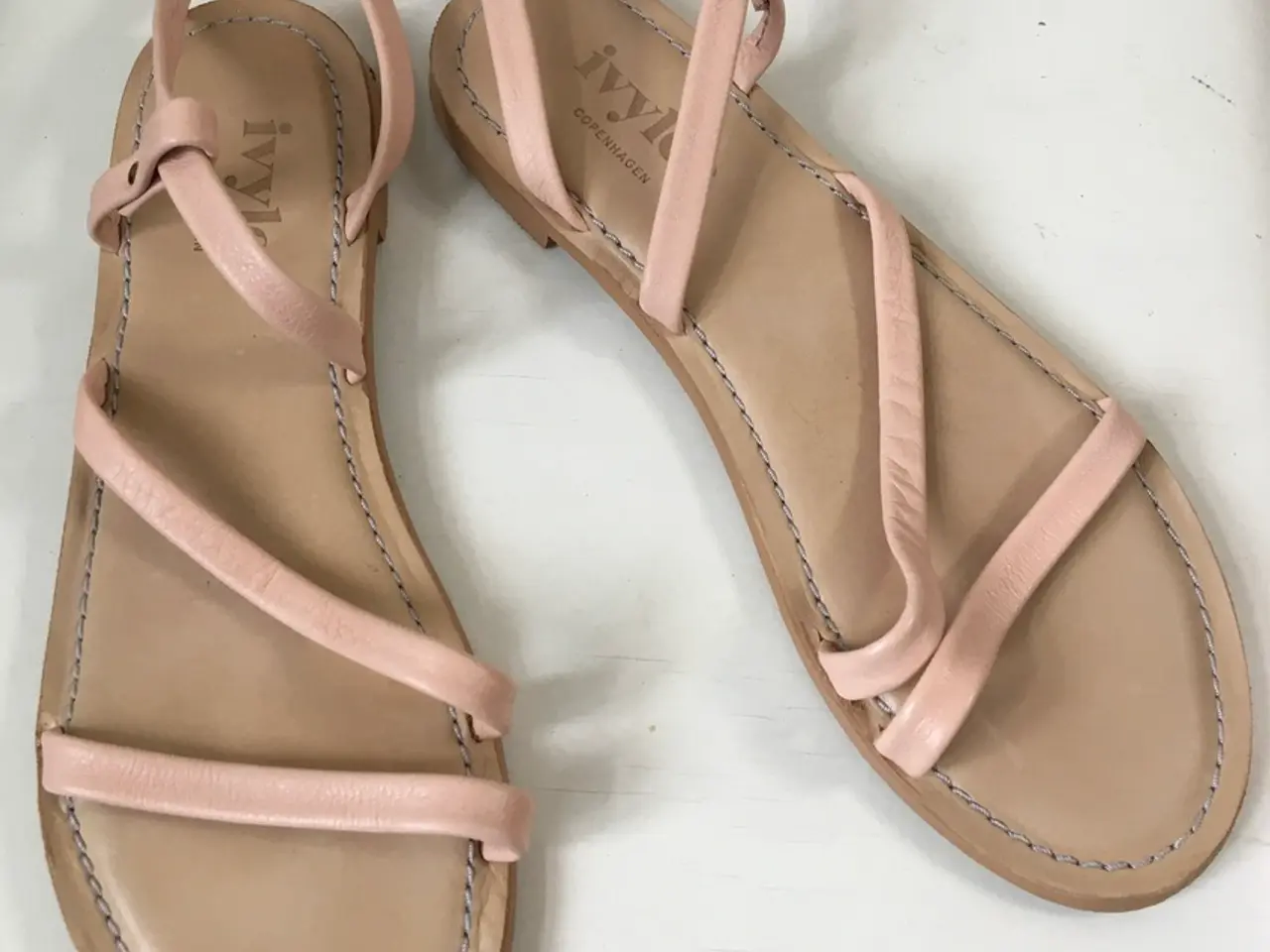Billede 1 - Ivylee, nude sandaler i skind, str 40