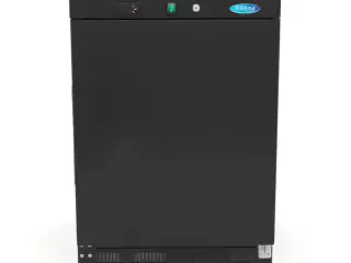 Lagerfryseskab sort 200 L – 2 hylder – 600 x 590