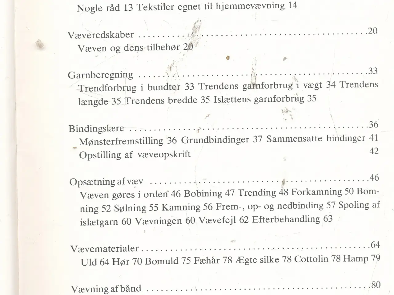 Billede 3 - VÆVEBOGEN AF INGRID OSVALD JACOBSSON M.FL.