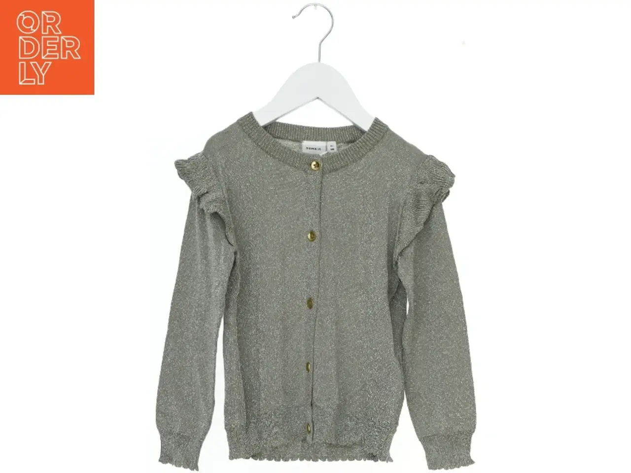 Billede 1 - Name It Cardigan med Flæser fra Name It (str. 110)