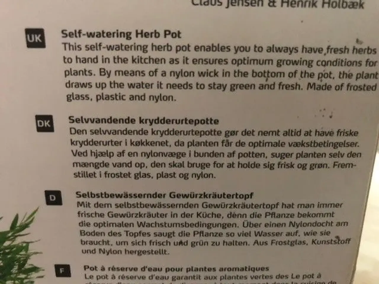 Billede 2 - Eva solo selvvandende krydderurtepotte