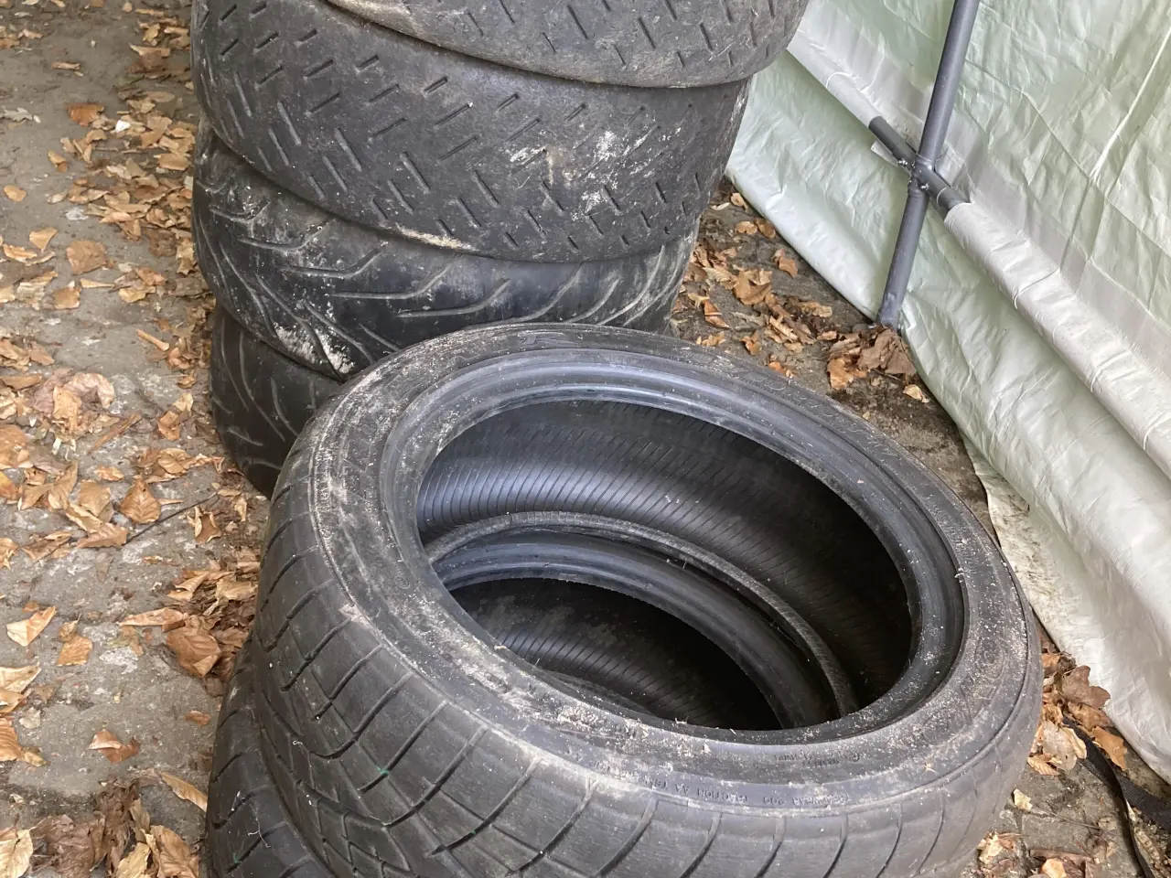 Billede 1 - 6 stk 15” Slicks Dæk