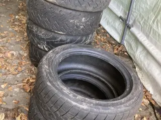 6 stk 15” Slicks Dæk 