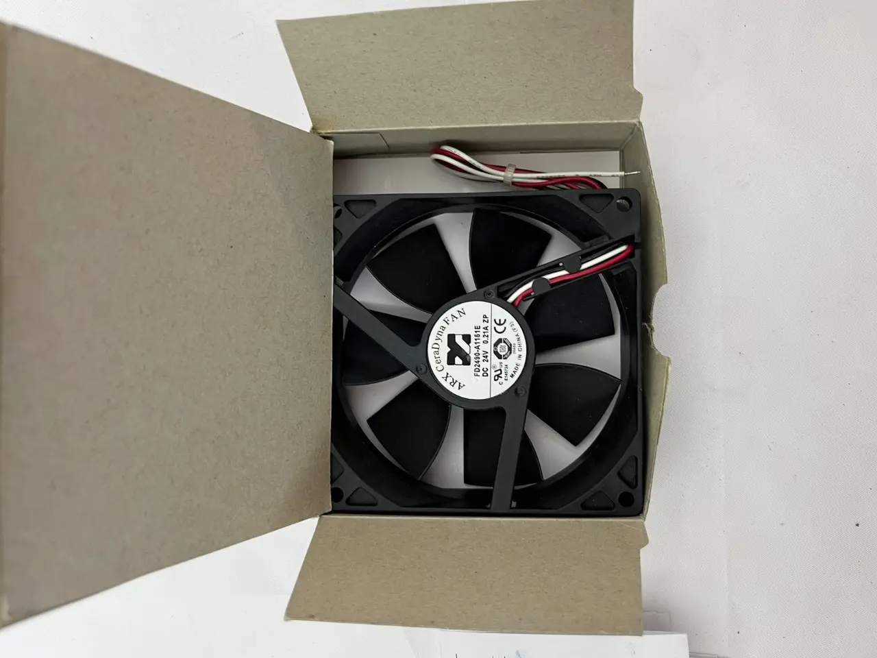 Billede 4 - ARX CeraDyna ventilator FD2490-A41SE 24V DC 0.21A