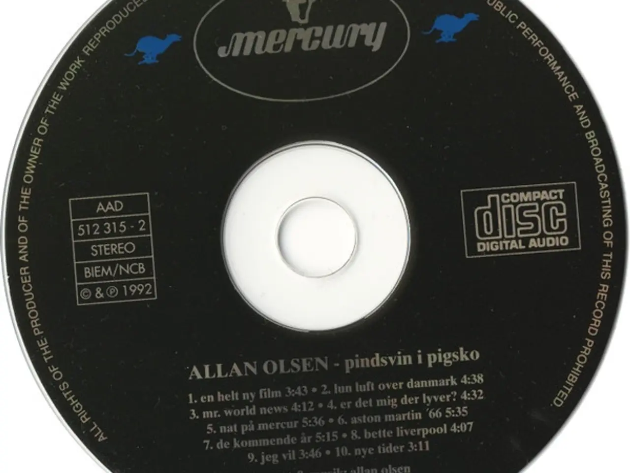 Billede 3 - Allan Olsen – Pindsvin I Pigsko – CD