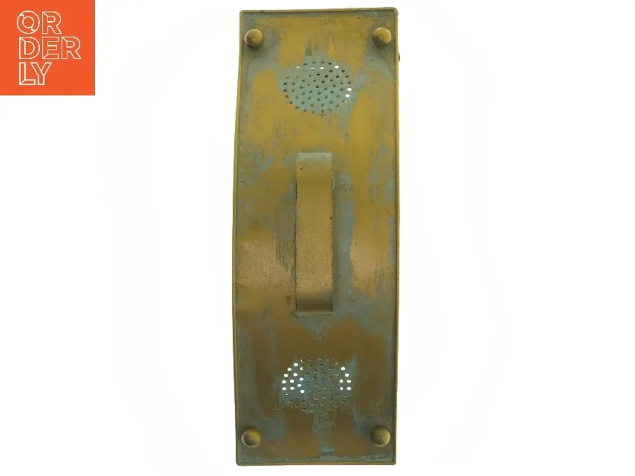 Billede 4 - Vintage lanterne med håndtag (str. 25x25x9 cm)