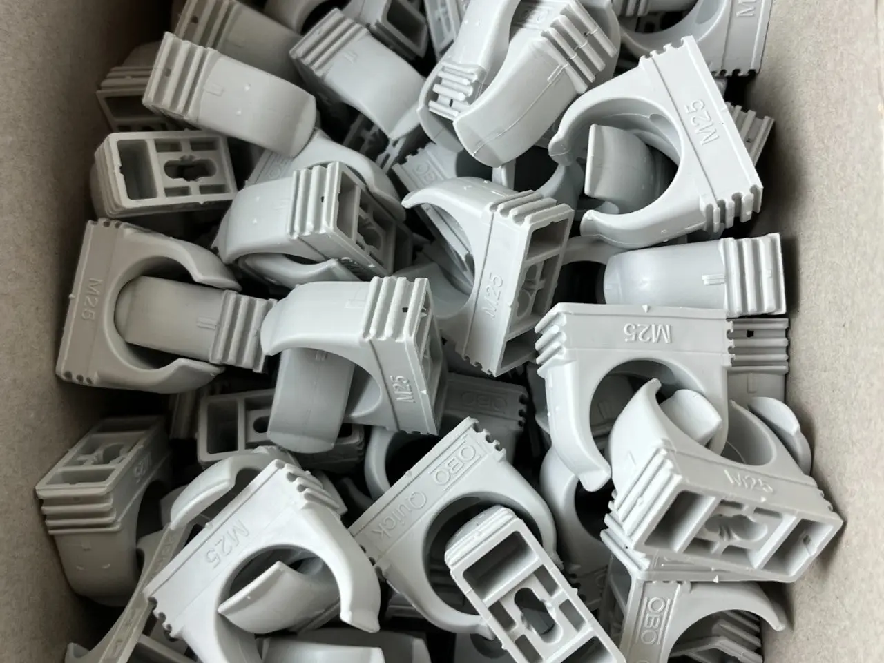 Billede 1 - OBO Bettermann Quick-Schelle M25 2955 Pipe Clips
