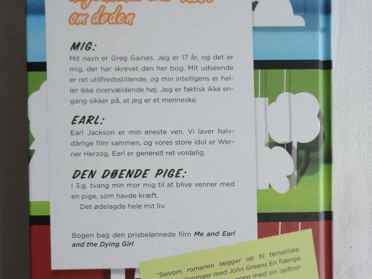 Billede 2 - Mig og Earl og den døende pige :
