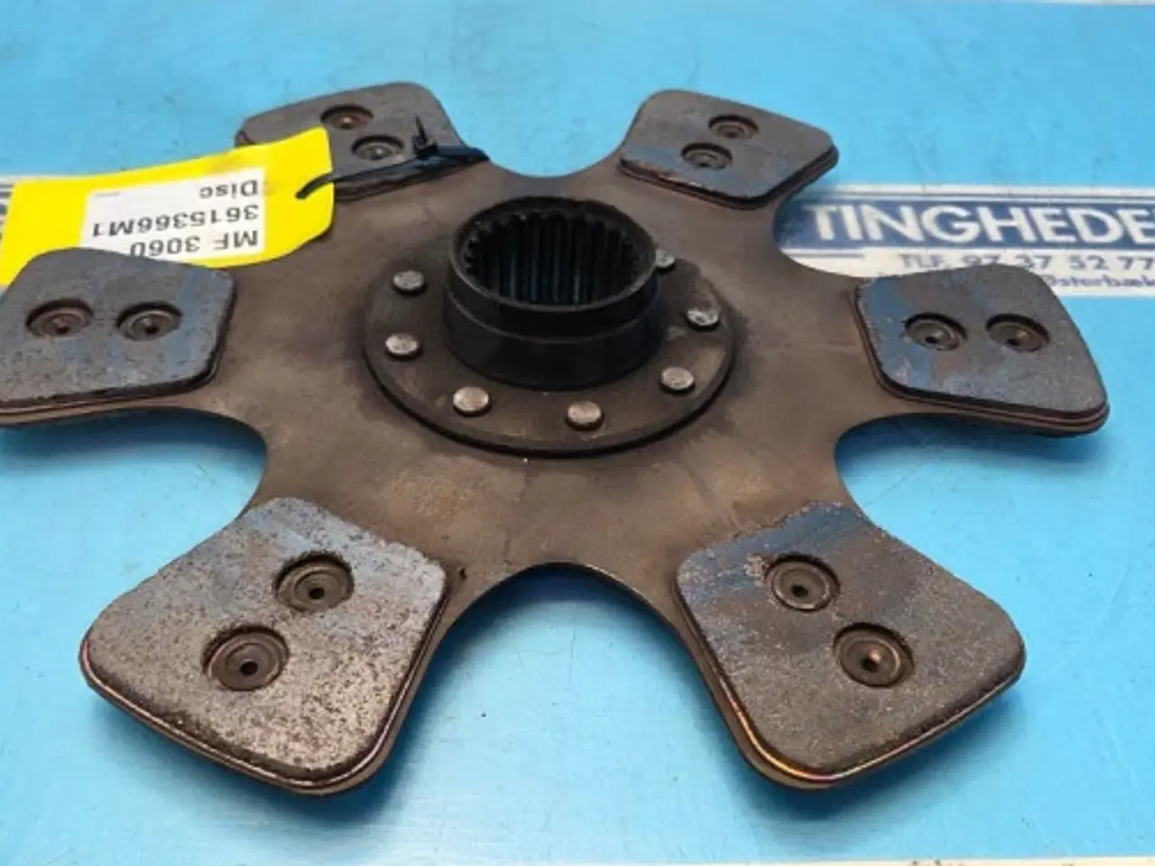 Billede 2 - Massey Ferguson 3060 Koblingskive 3615366M1