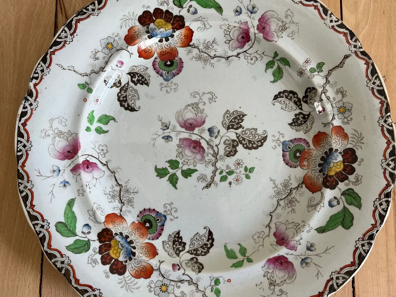 Billede 1 - Tallerken - Real Stone China fra 1967