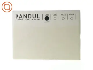 Jørgen Gammelgaard lampe for Pandul, Tip Top 2 Pendel fra Pandul (str. 19,5 cm)