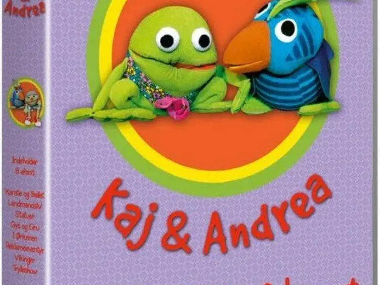 Billede 1 - 4 dvd ; KAJ & ANDREA boks ; NY