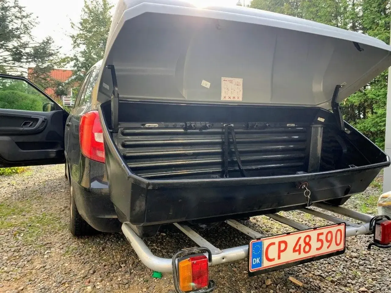 Billede 3 - UDLEJES - Thule EasyBase Backup Bagageboks