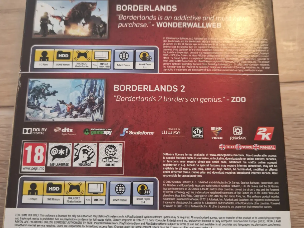 Billede 1 - Borderlands & Borderlands 2