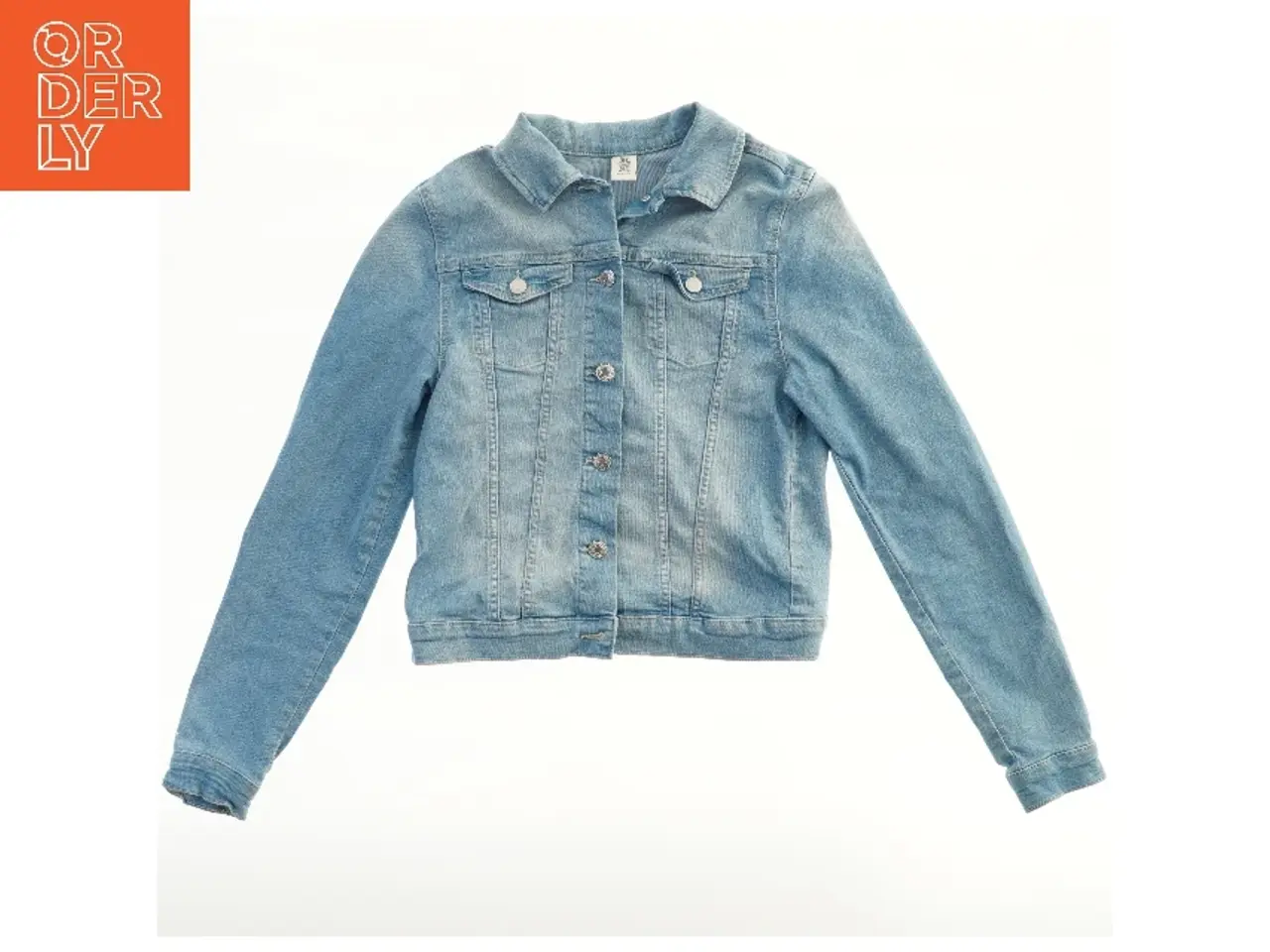 Billede 1 - Denimjakke fra H&M (str. 164)