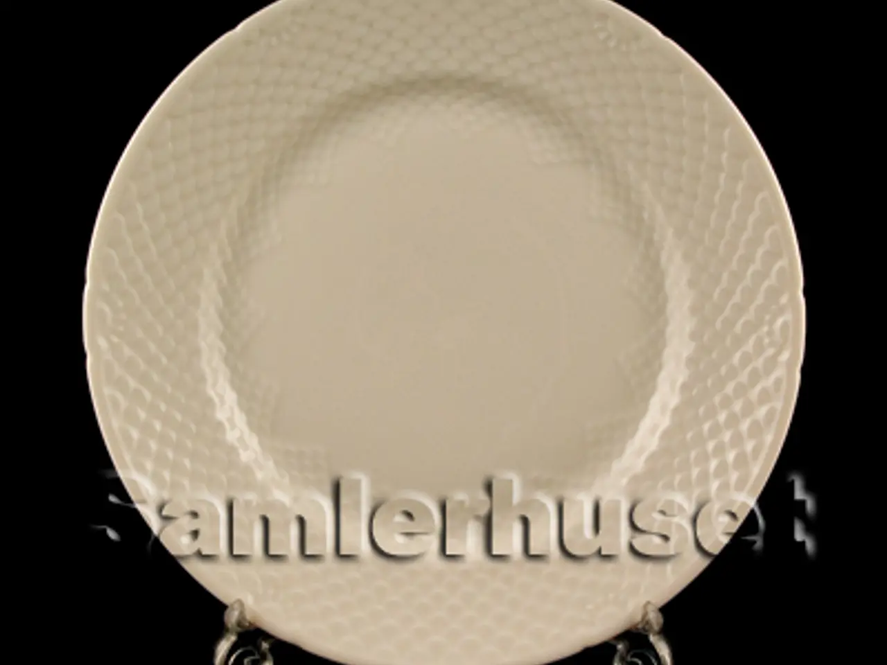 Billede 1 - Elegance Creme Tallerken Flad 21 cm. - BG 26