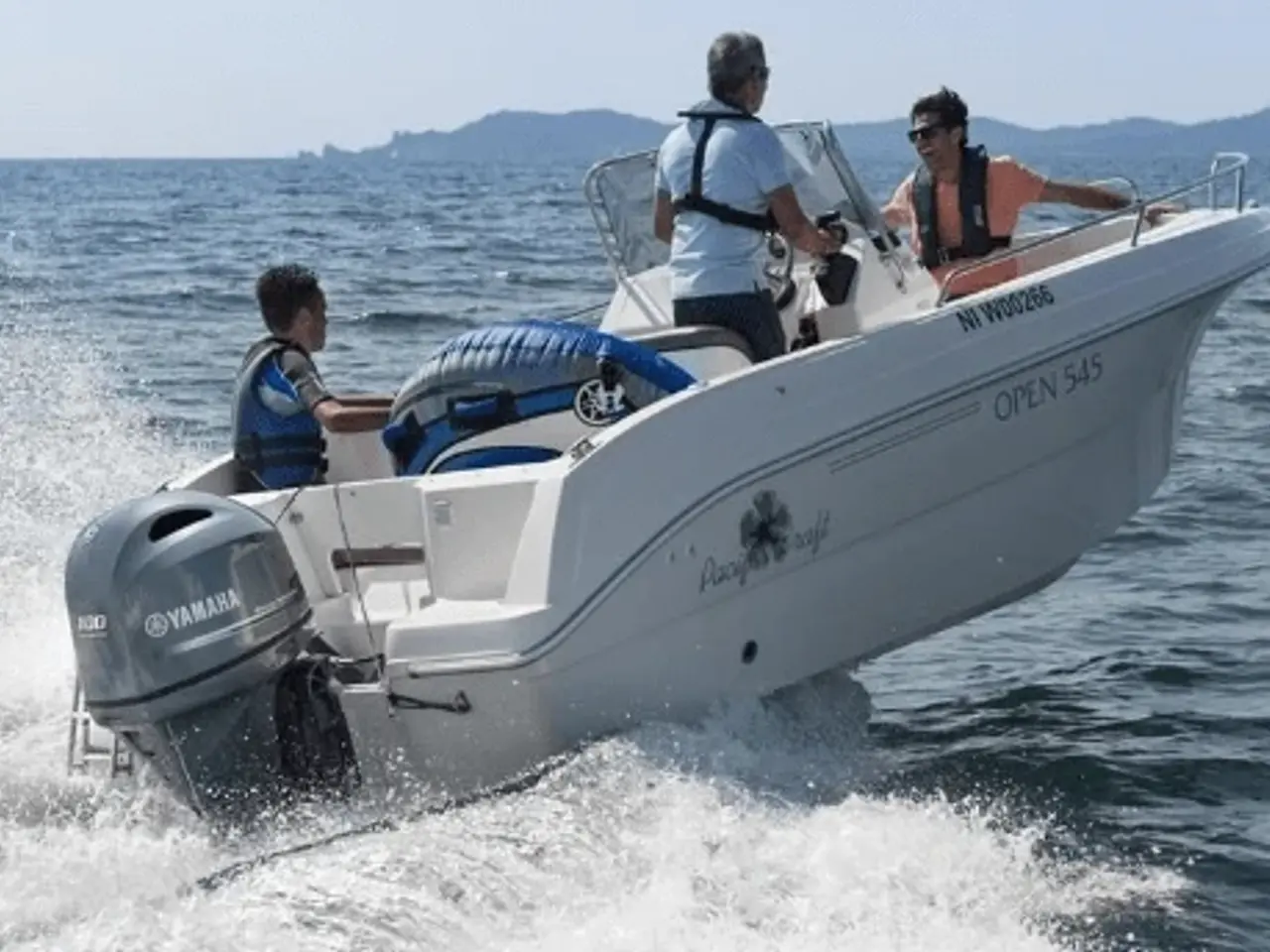 Billede 6 - Yamaha 100 HK - Fjernbetjent, Elektronisk start, Powertrim