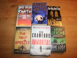 6 Blandede engelske bøger
