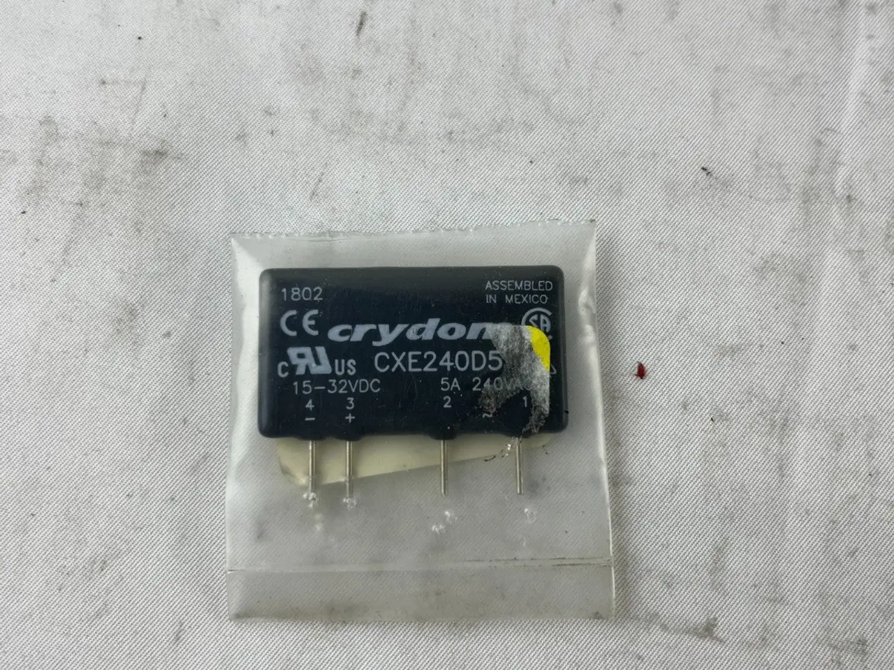 Billede 5 - Crydom CXE240D5 Solid State relæ SSR 5A 240VAC PCB