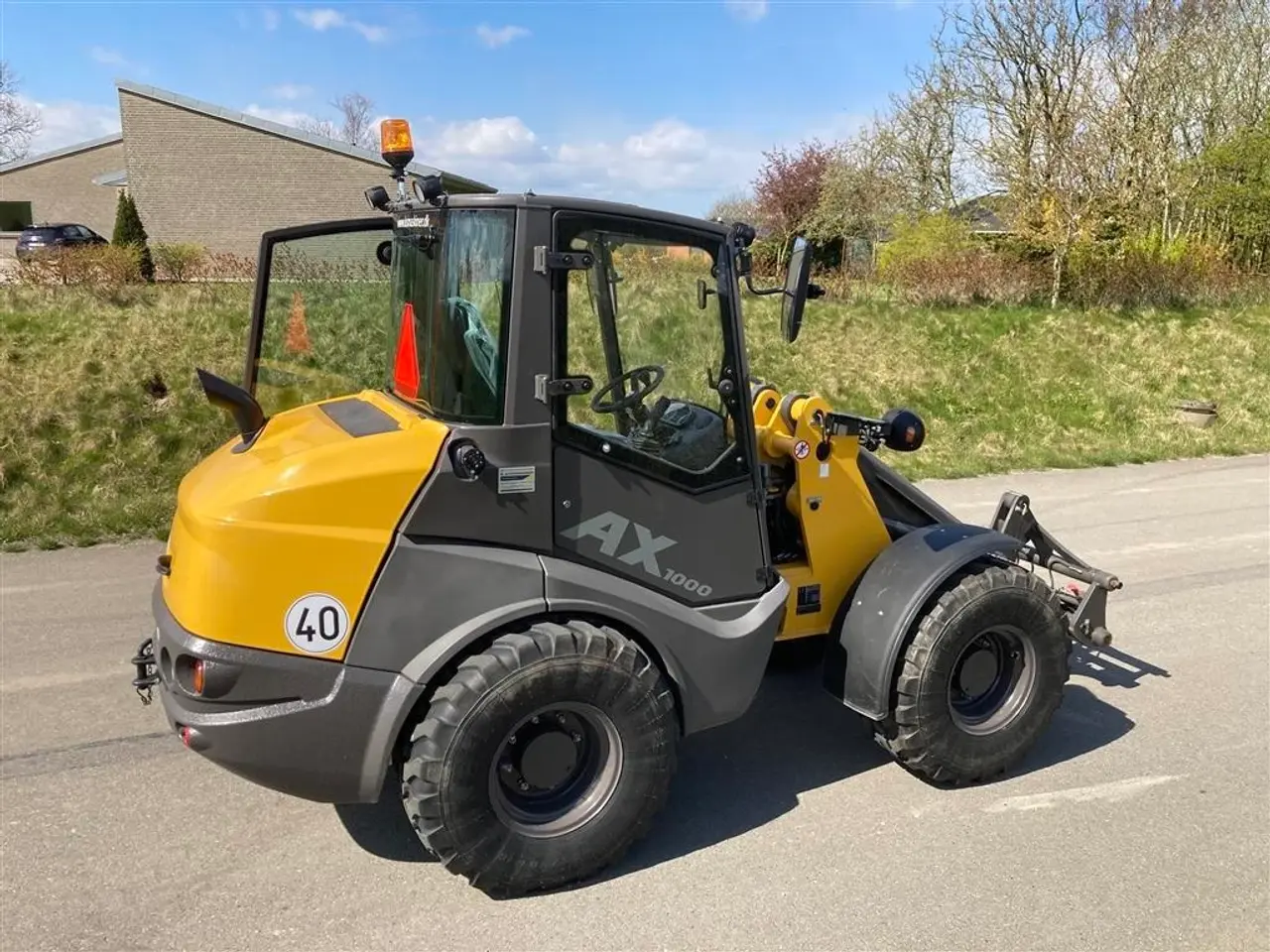 Billede 16 - Mecalac AX 1000 Monobom med hydraulisk hurtigskift