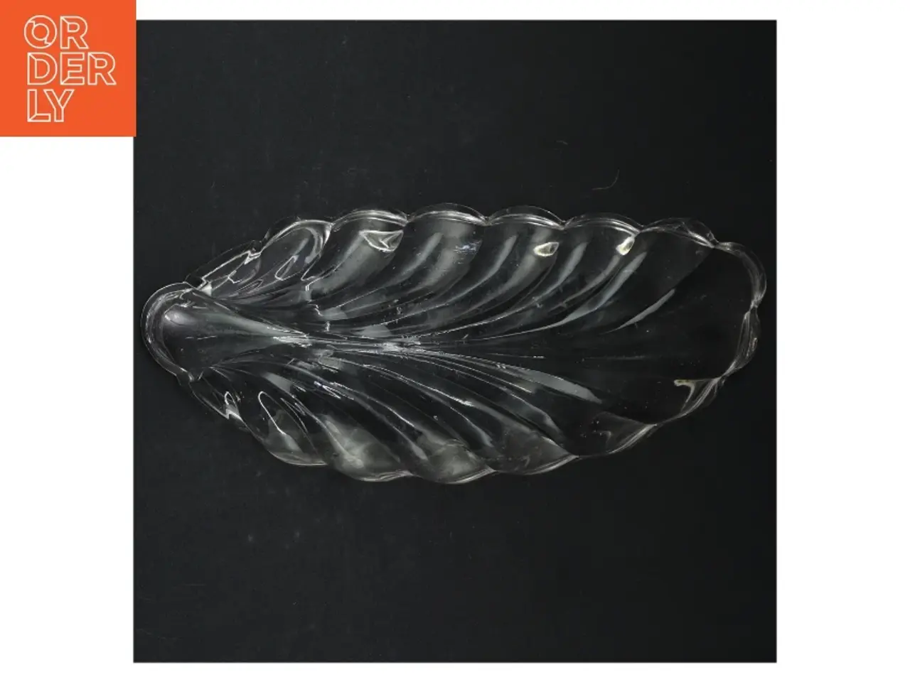 Billede 1 - Glasfad (str. 24 cm)